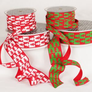 Wired Red Trees Ribbon