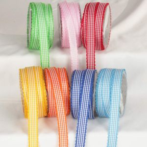 Woven Vichylace Ribbon