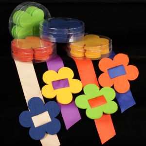 Felt Flower with Double Cut