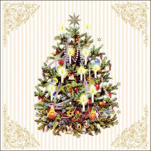 X-Mas Tree Cream Design