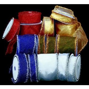 Wired Organza "Fuzzy Sheer" Ribbon