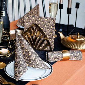 Art Deco Black Gold Design