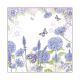 Purple Wildflowers Cocktail Napkin