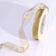 Wire Edge Metal Mesh 1 Inch 27 Yards Gold