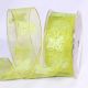 Wired Sheer Spring Butterfly 1 1/2 Inch 27 Yards Green