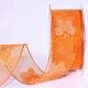 Wired Sheer Spring Butterfly 1 1/2 Inch 27 Yards Orange
