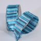 Wire Edge Silk Stripes 1.5 Inch 27 Yards Blue