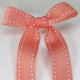 Woven Edge Stitch Grosgrain 5/8 Inch 30 Yards Apricot