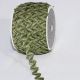 Woven Edge Rick-rack W. Gold 1/2 Inch 55 Yards Hunter