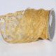 Wire Edge Sheer Super Stars 3 Inch 20 Yards Gold
