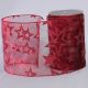 Wire Edge Sheer Super Stars 6 Inch 20 Yards Burgundy