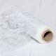 Cut Edge Sheer Baripadar 11 inch 10 yards White/Silver
