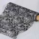 Cut Edge Sheer Faridabad 11 inch 10 yards Black/White