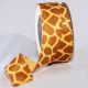 Wired Animal Print 2 inch 22 yards Giraffe