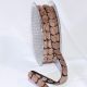 Woven Edge Chenille Blocks 3/8 inch 10 yards Chocolate
