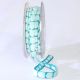 Woven Edge Chenille Blocks 3/8 inch 10 yards Light Blue