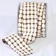 Woven Edge Chenille Blocks 1 5/8 inch 10 yards Ivory