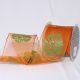 Wire Edge Rubber Tree 2.75 in 22 yd Orange
