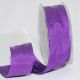Woven Edge Sparkle Taffeta 1.5 in 27 yd Purple