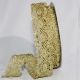 Metallic Lace 1.375 inch x 20 yards Gold