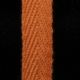 Natural Orange Cotton Twill 7/8 inch 30 yards