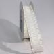 Woven Edge Ruffle 1.5 inch 15 yards Ivory