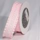 Woven Edge Ruffle 1.5 inch 15 yards Pink