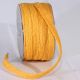 Woven Edge Jute Braid 1/2 inch 20 yards Yellow