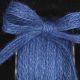 Woven Edge Jute Braid 1/2 inch 20 yards Blue