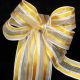 French Wire Linen Stripe 1 inch 22 yards Yellow