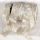 Stars Wired Linen Print Ribbon and Snowflakes Wired Linen Print Ribbon