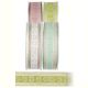 Wired Linen Blossom Ribbon