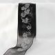 Mourning Ivy Grey Ribbon 2 inch 22 yards
