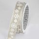 Wired Linen Ribbon Snowflakes-1 inch