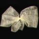 Plain Organdy Ribbon 2 Inch 55 Yards Cream