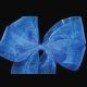 Plain Organdy Ribbon 3 Inch 55 Yards Royal