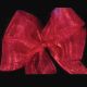 Plain Organdy Ribbon 3 Inch 55 Yards Scarlet