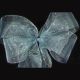 Plain Organdy Ribbon 1 Inch 55 Yards Wedgewood