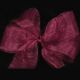 Plain Organdy Ribbon 1 Inch 55 Yards Wine