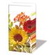 Sunny Flowers Cream Handkerchief