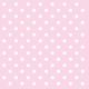 Pastel Dots Rose Cocktail Napkin