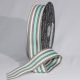 Striped Woven Grosgrain 1.5 In 55 Yard Blue/gray/white