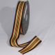 Striped 1.5 inch 55 yards Blue/Orange/Red/Yellow Woven Grosgrain