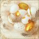 Golden Eggs Lunch Napkin