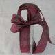 Wire Edge Taffata Ribbon 1 inch by 27 yards Burgundy