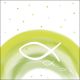 Rainbow Green Lunch Napkin