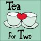 Tea for Two Mint Design