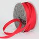 French Wired Taffeta Ribbon 3/8 Inch 54 Yards Red