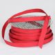 French Wired Taffeta Ribbon 3/8 Inch 54 Yards Scarlet Red