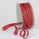 French Wired Taffeta Ribbon 3/8 Inch 54 Yards Burgundy